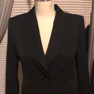 Escada Blazer with Red accent stitching
